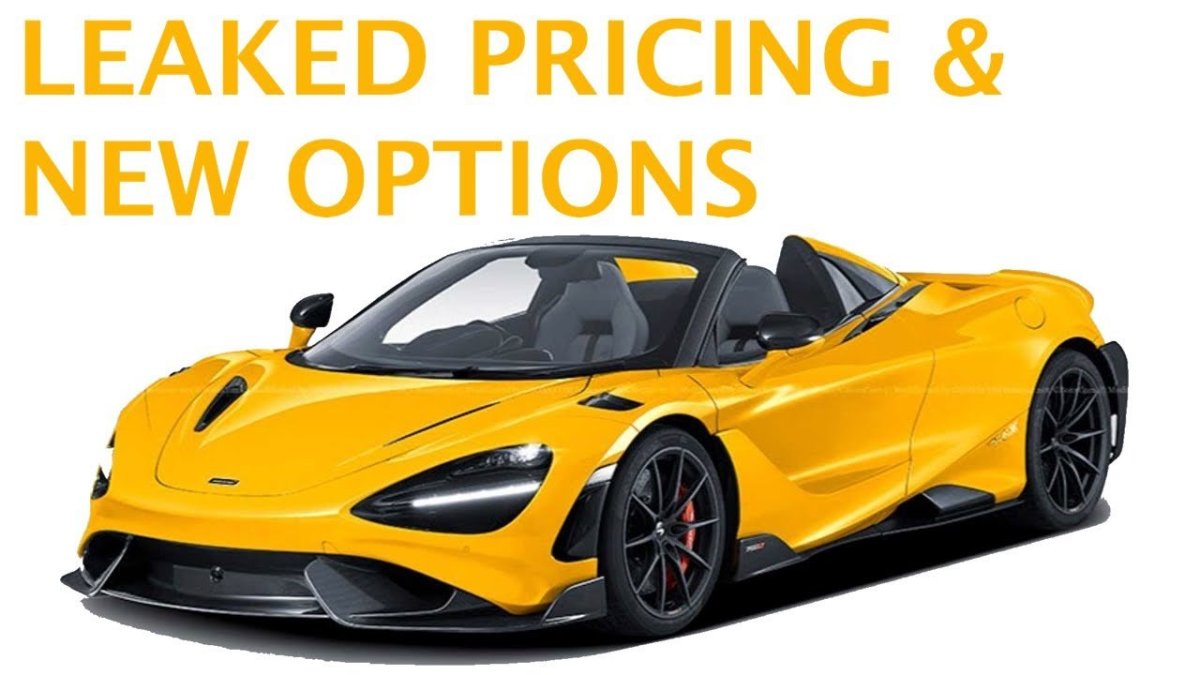 Макларен с открывающейся крышей сколько стоит