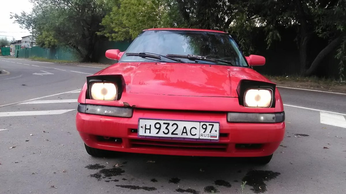Мазда 323f bg слепая
