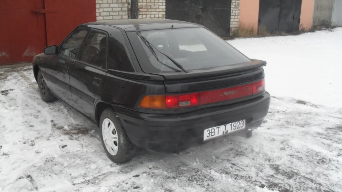 Мазда 323 слепыш тюнинг