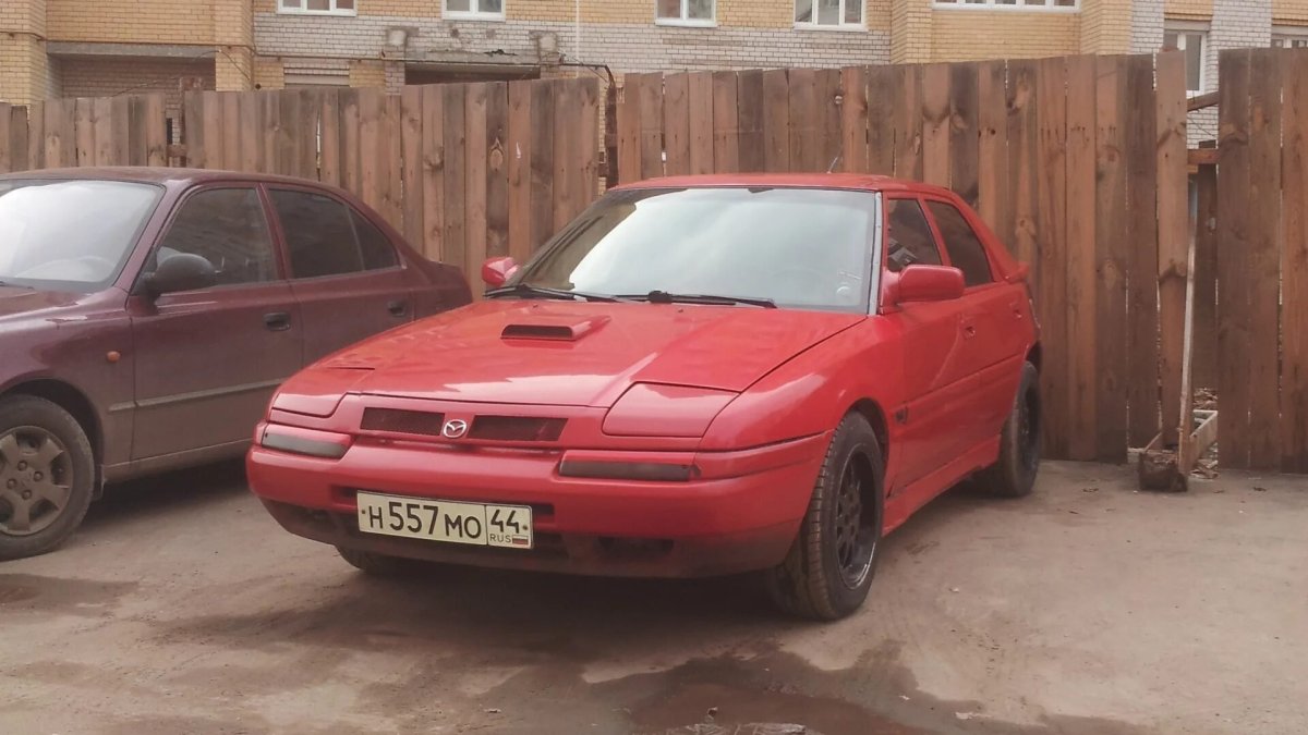Мазда 323f слепыш