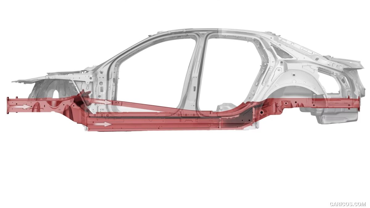 Лонжерон Лада Калина 1 хэтчбек