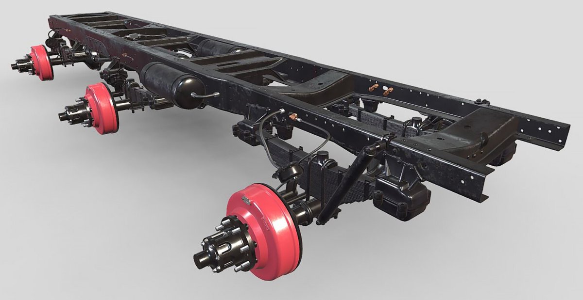 Рама КАМАЗ 4310