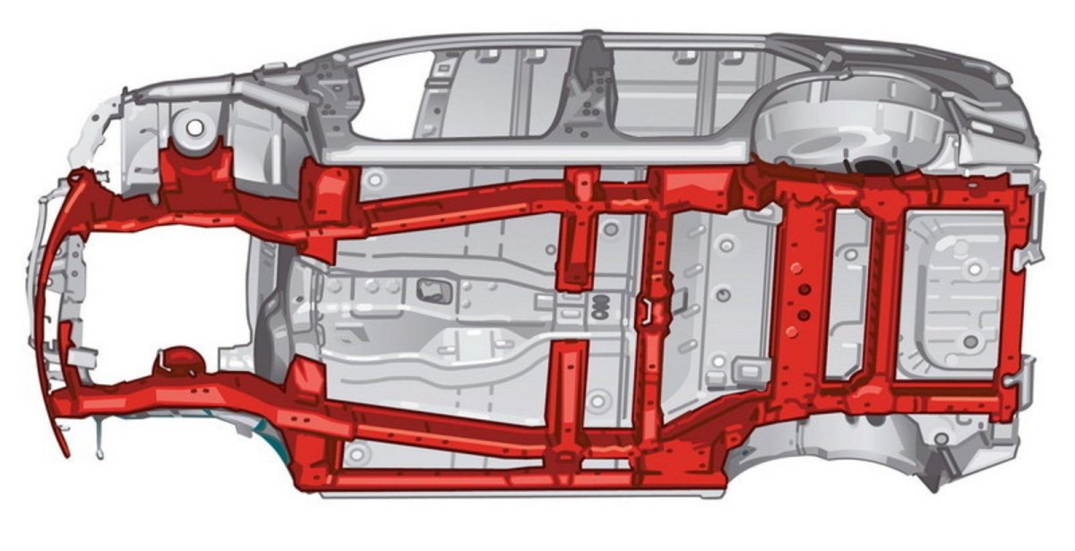 Интегрированная рама Паджеро 4