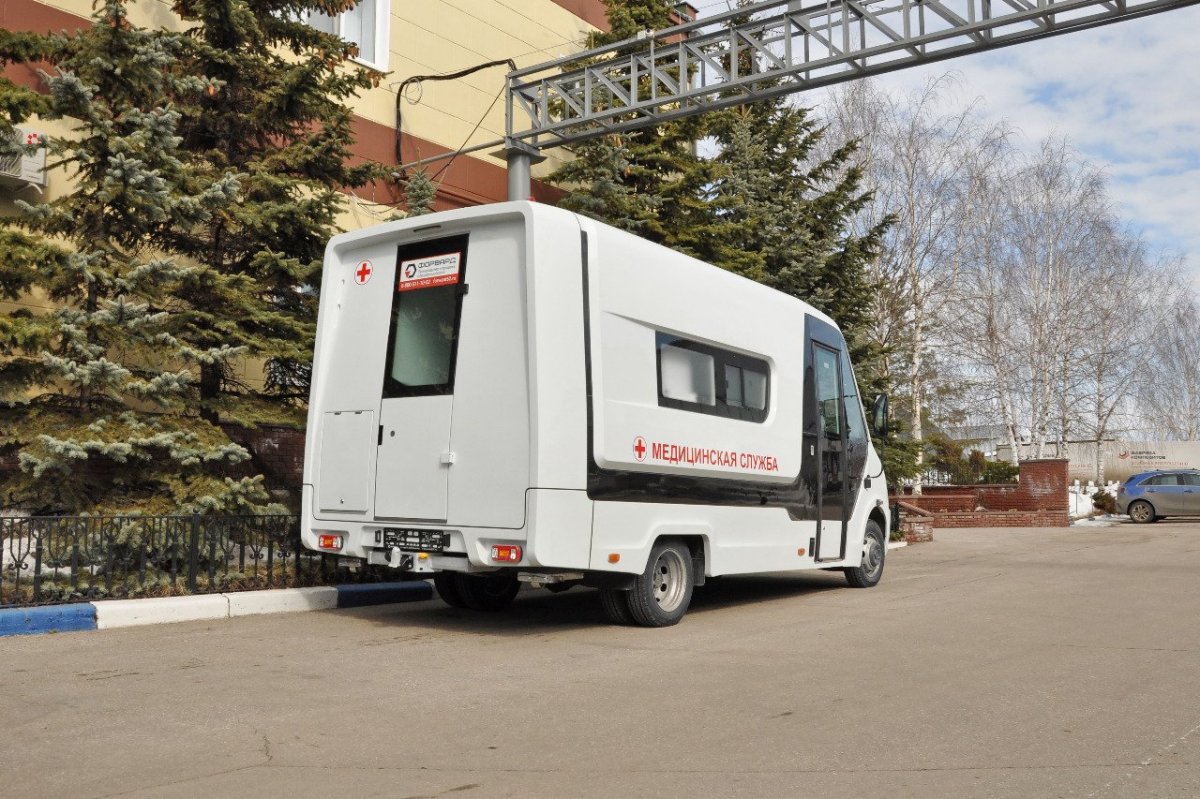 Передвижной медицинский комплекс ДВЖД