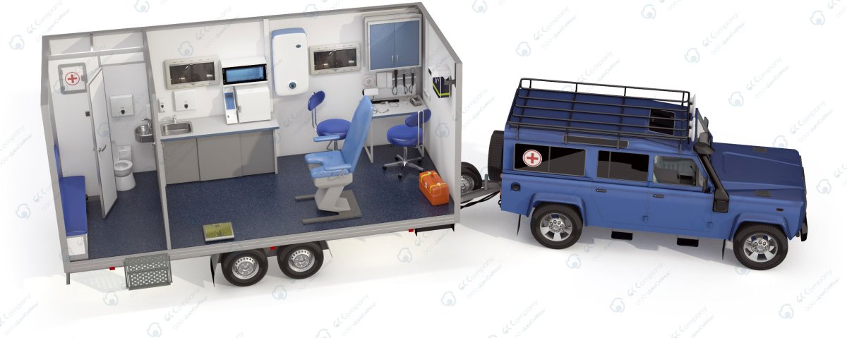 КАМАЗ передвижной медицинский комплекс