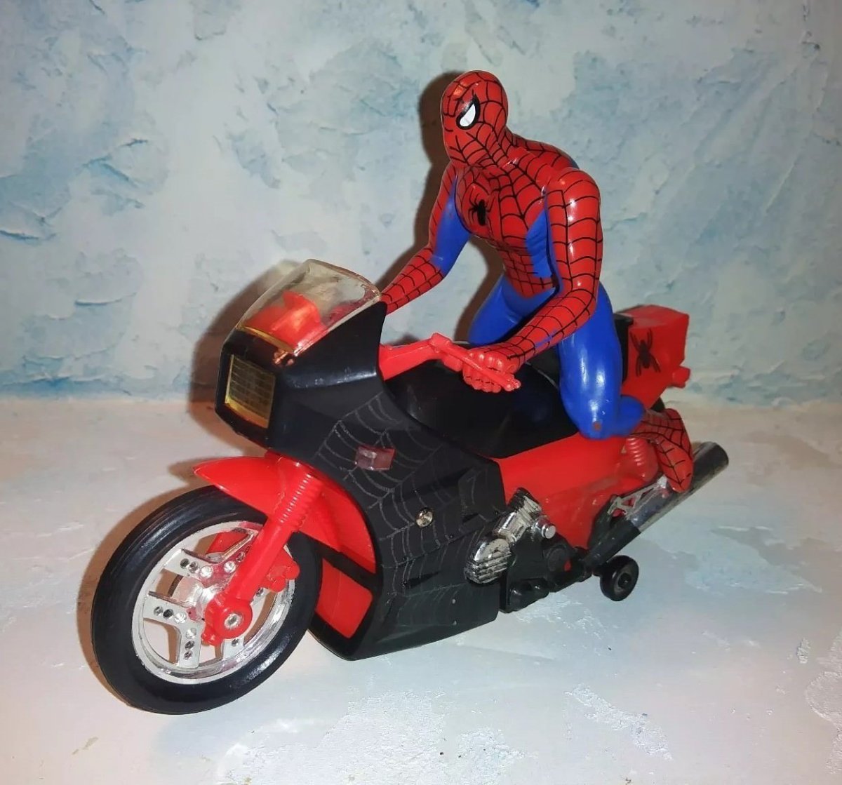Мотоцикл человека паука игрушка мотоцикл Урал