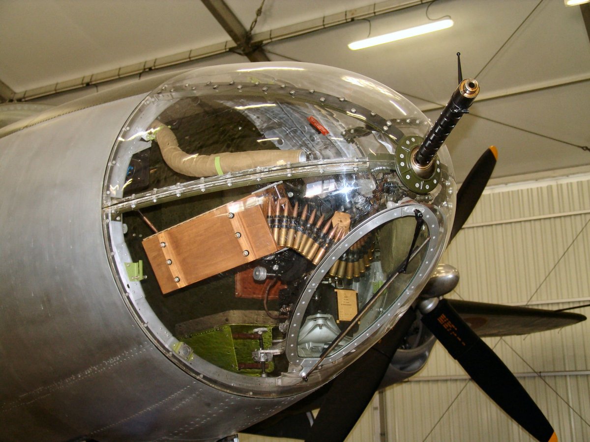 Мартин б 26 Мародер кабина