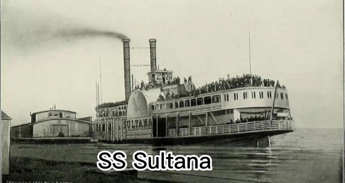 Пароход султанша на Миссисипи