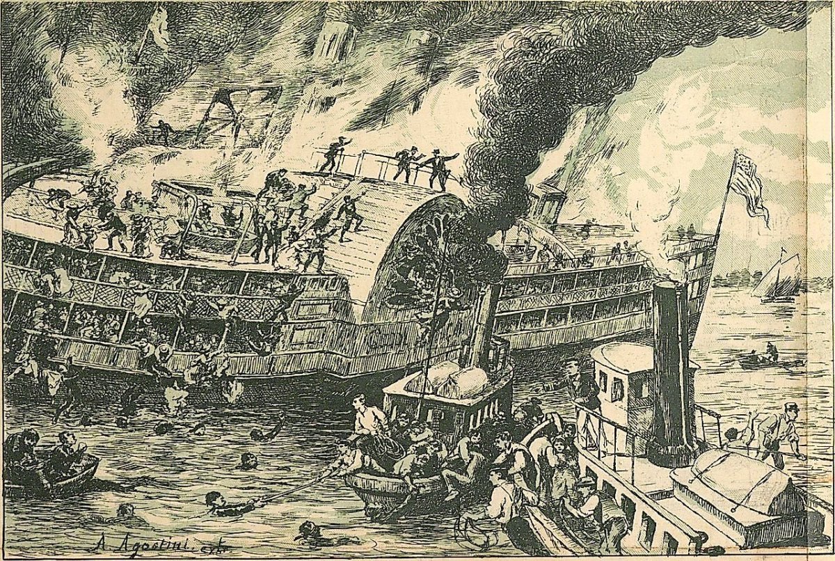 Катастрофа парохода генерал Слокам