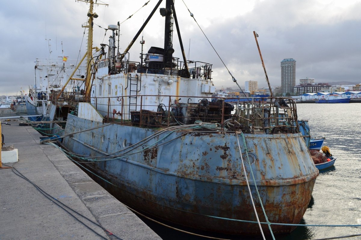 Малый рыболовный траулер