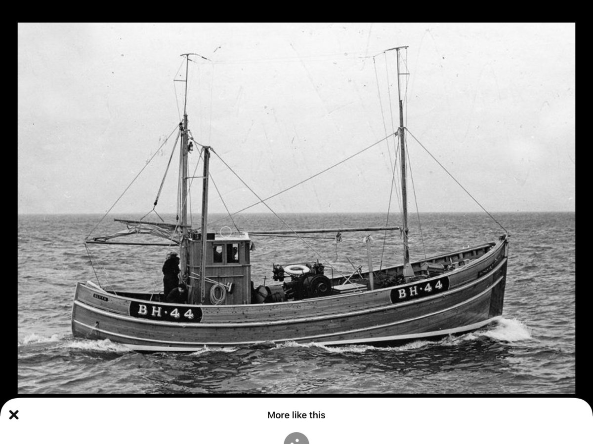 Рыболовный траулер 19 век