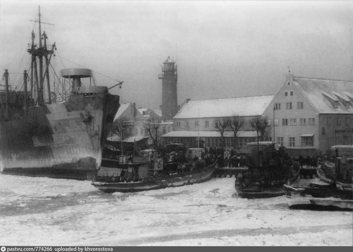 Крепость Пиллау 1945