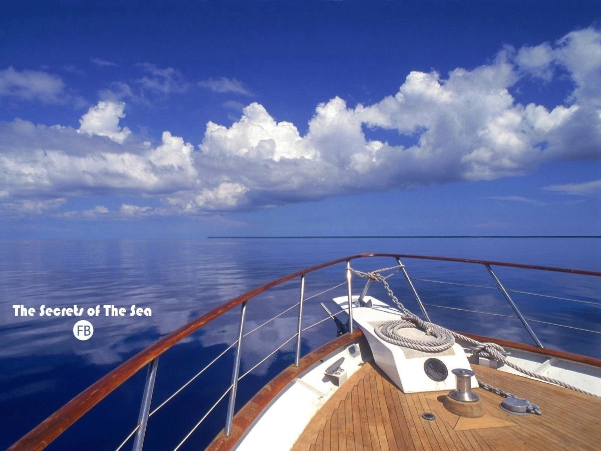 Вид с палубы корабля