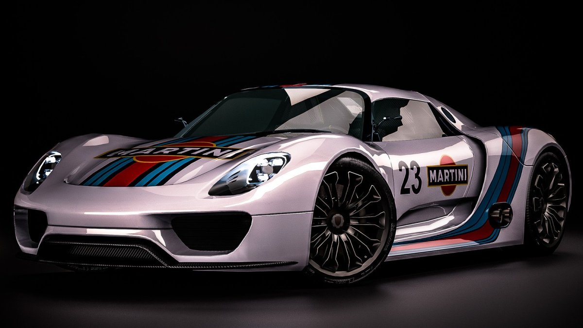 Porsche 918 Martini