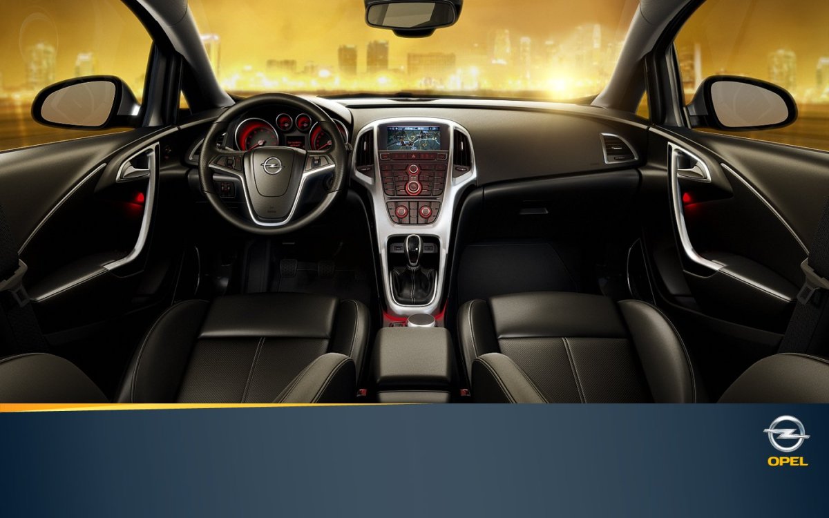 Салон Опель Астра и Шевроле Круз