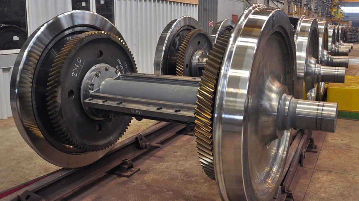 Колесная пара 2эс6