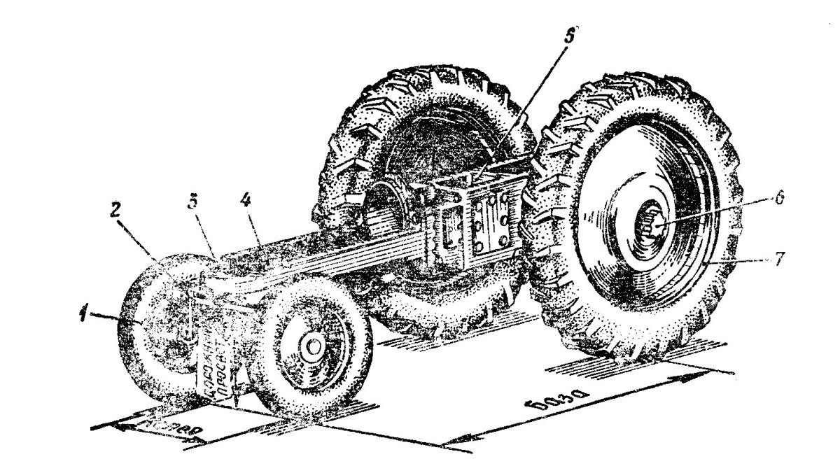 Ходовая часть МТЗ 80