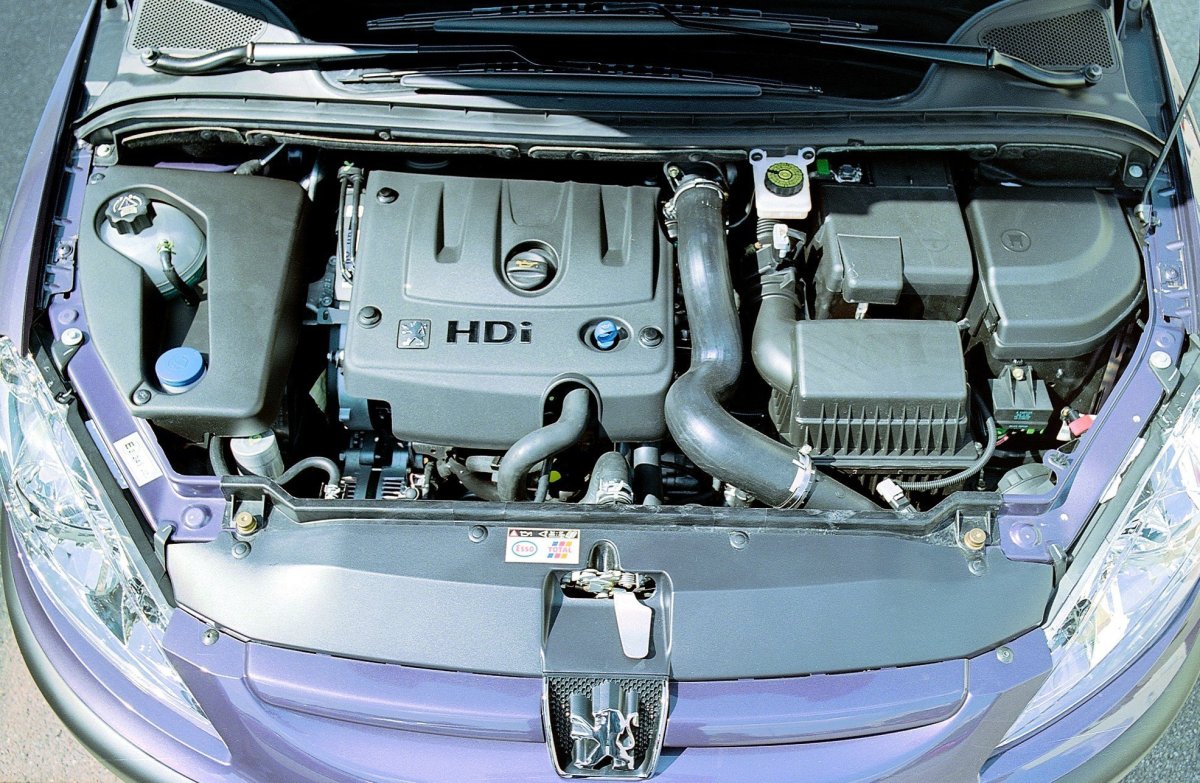 Пежо 207 1.4 подкапотное