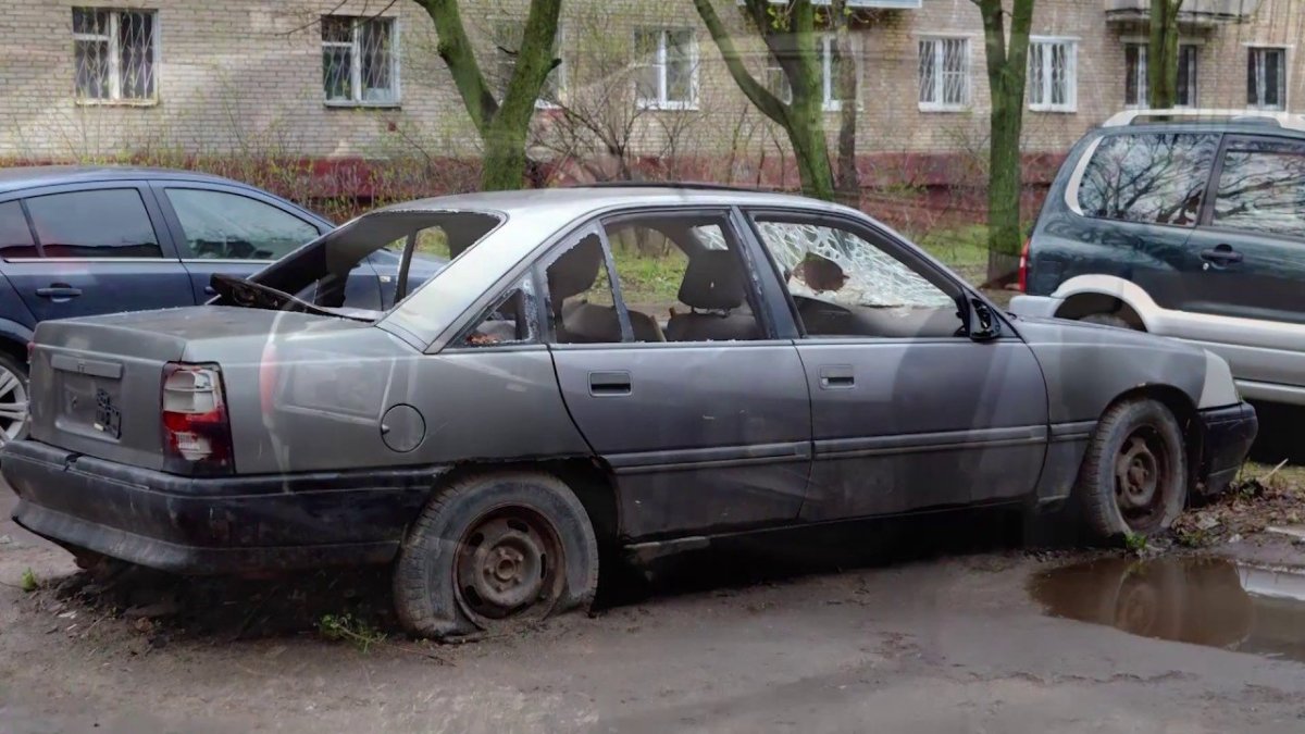 Брошенные машины
