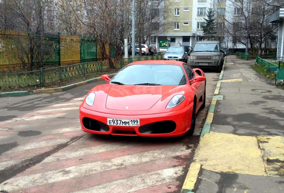 Ferrari f430 Moscow