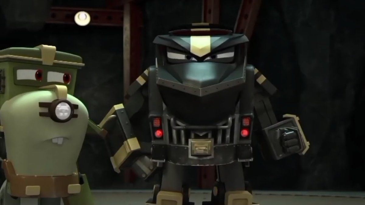 Роботы поезда 3 сезон Дюк