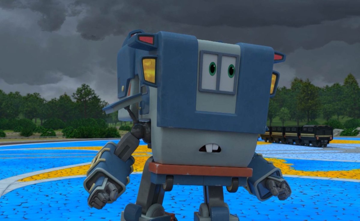 Роботы поезда тьма надвигается