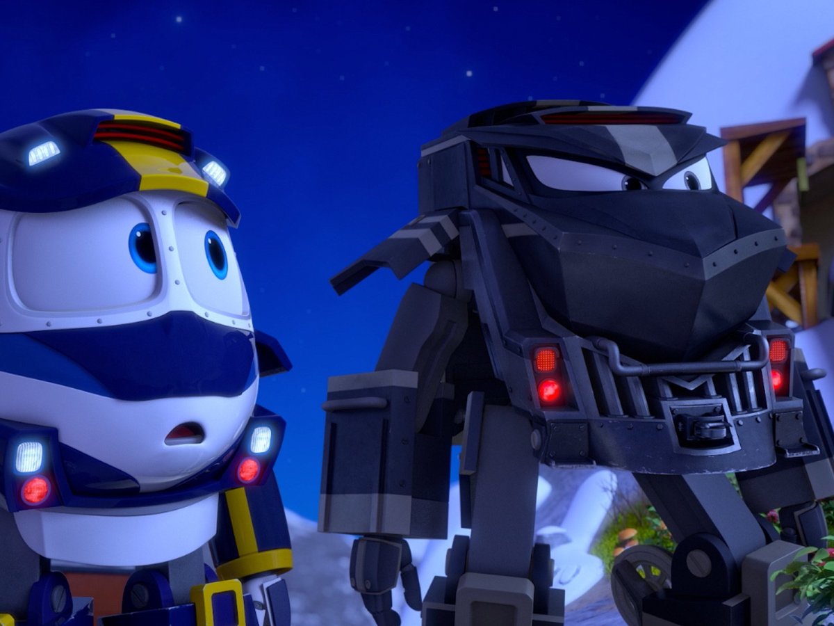 Роботы поезда Кей и Дюк