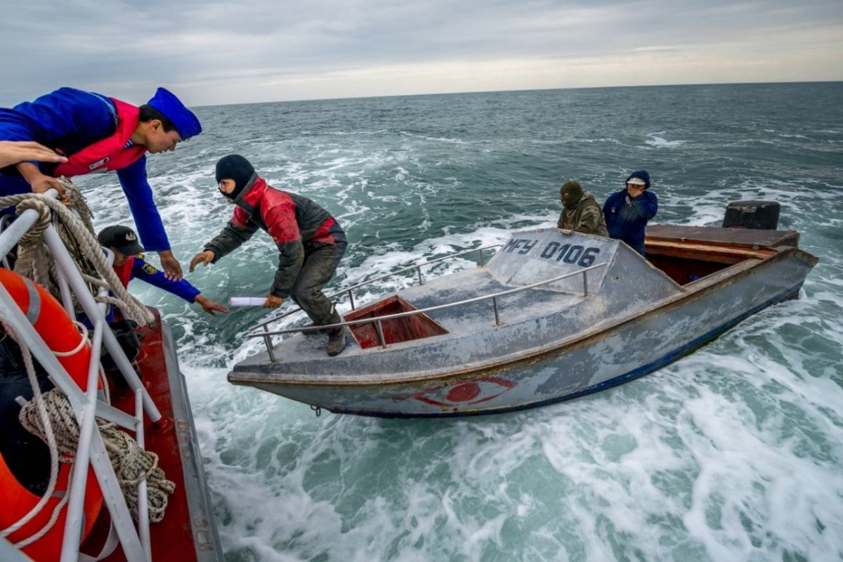 Каспийская браконьерская Байда