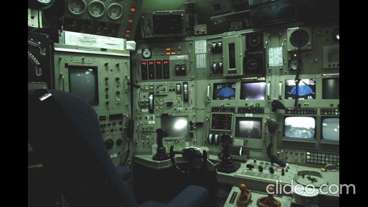 Внутри подводной лодки Борей