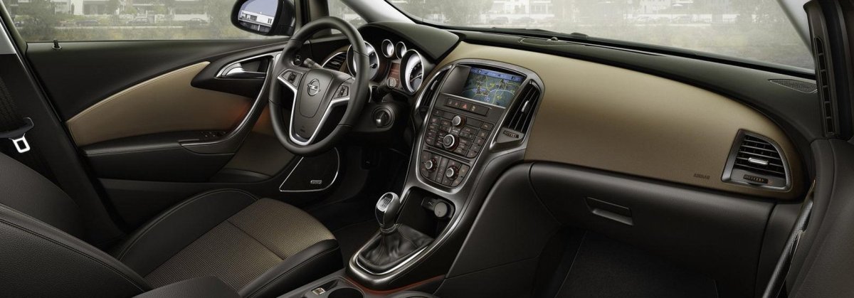 Opel Astra j 2014 салон