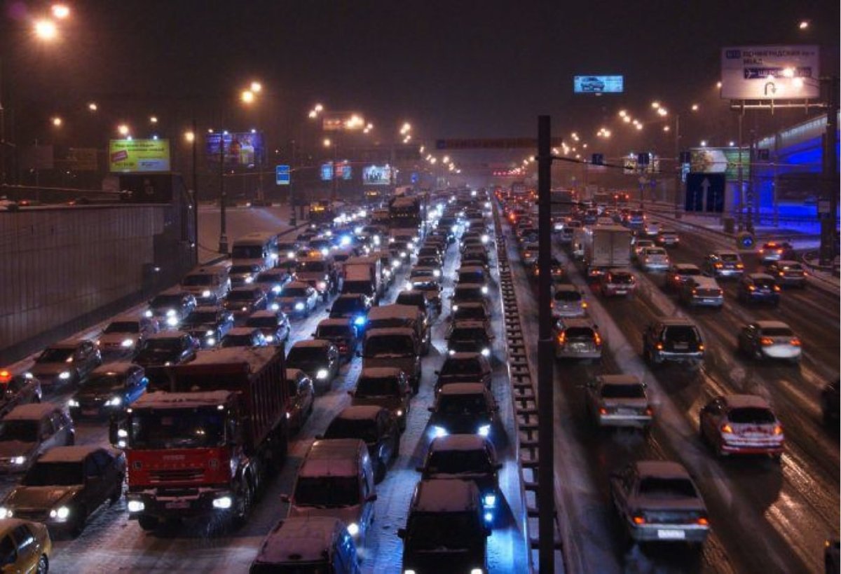 Петербург пробки