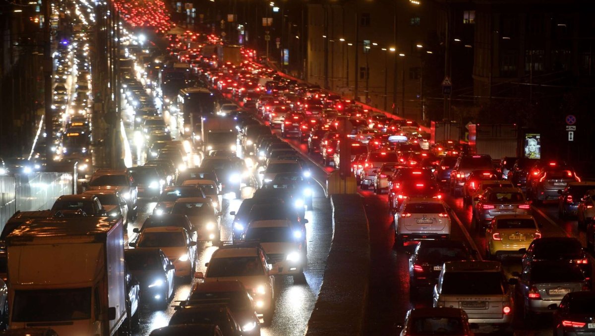 Пробка машин