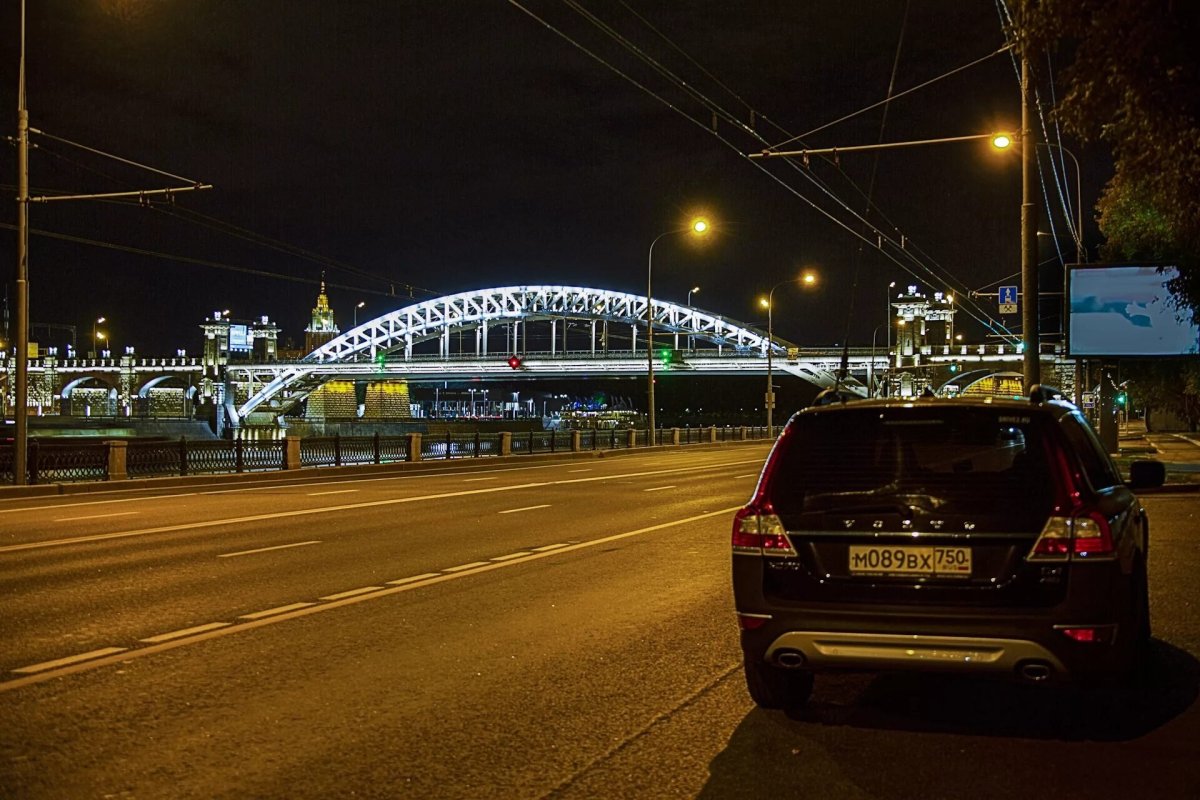 Ночная Москва МКАД