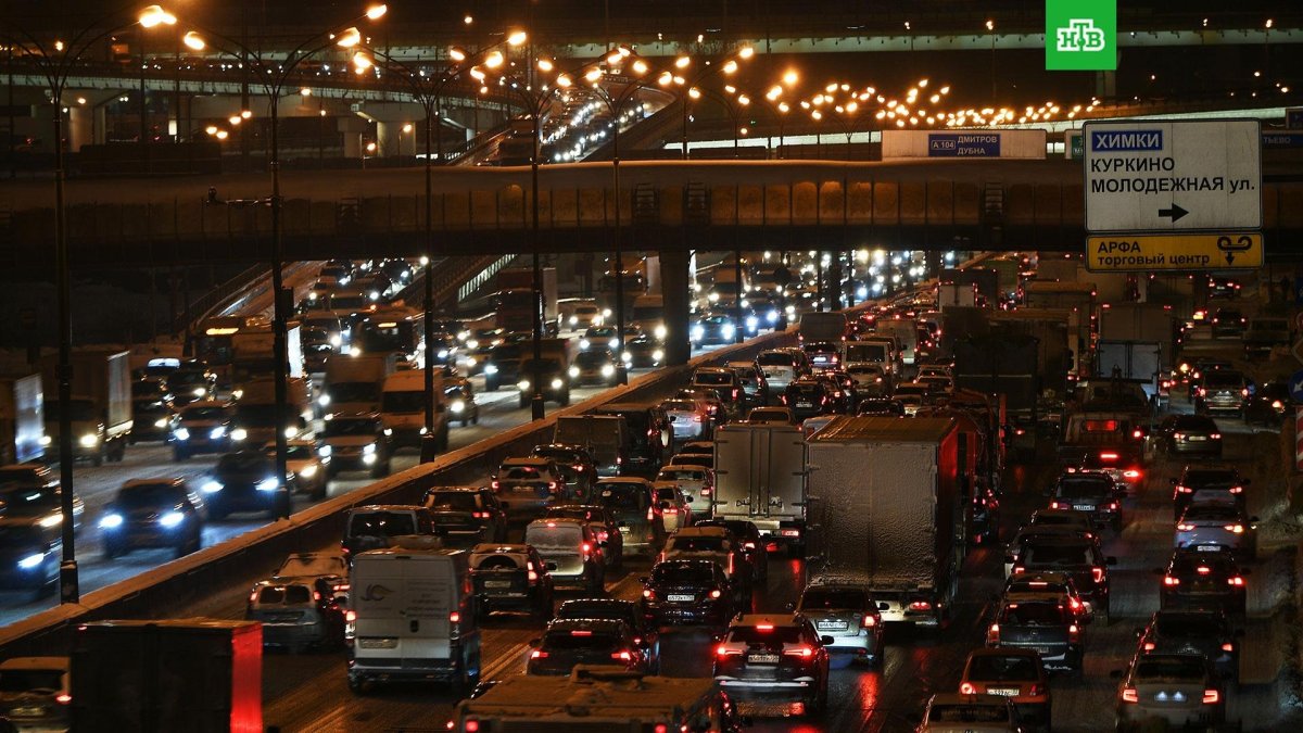 Автомобильные пробки в Москве