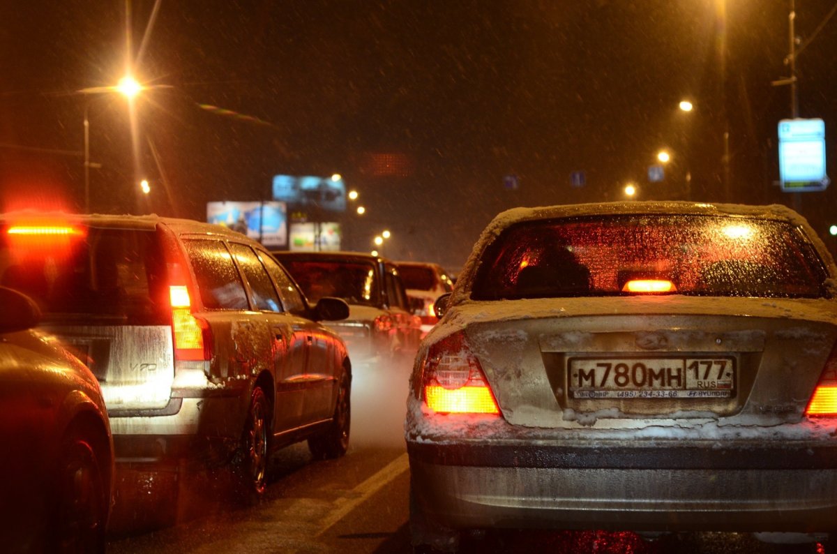 Пробка вечером