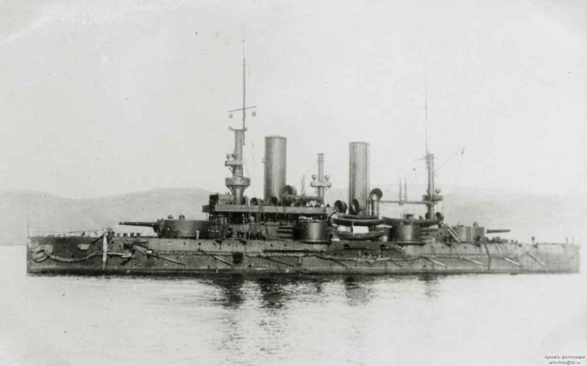 Гибель броненосца Петропавловск 1904