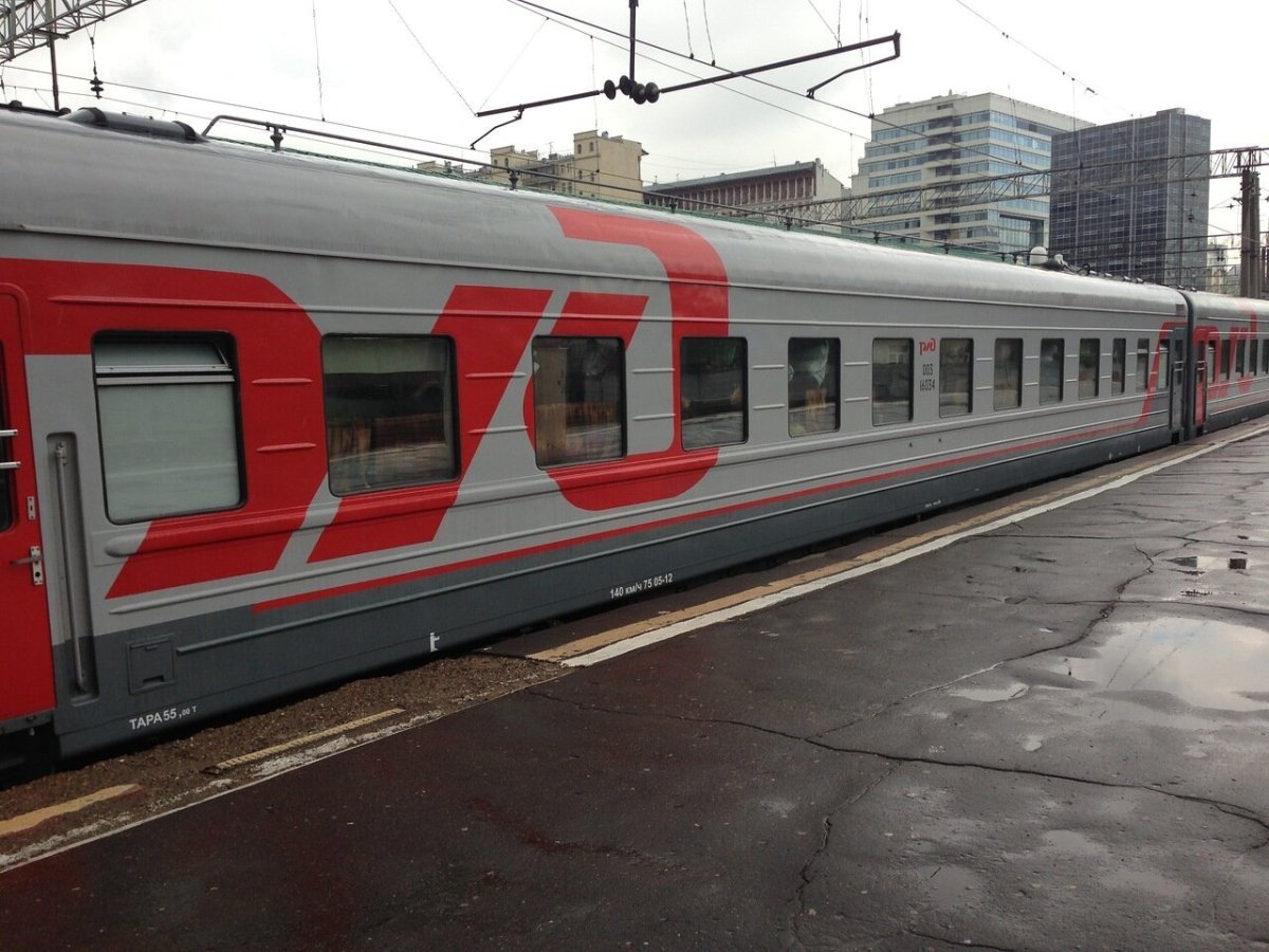 Поезд 277 Анапа Санкт-Петербург