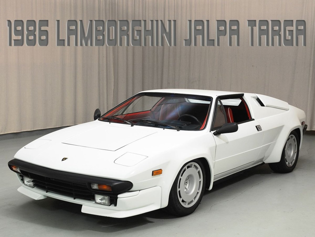 1986 Lamborghini Jalpa