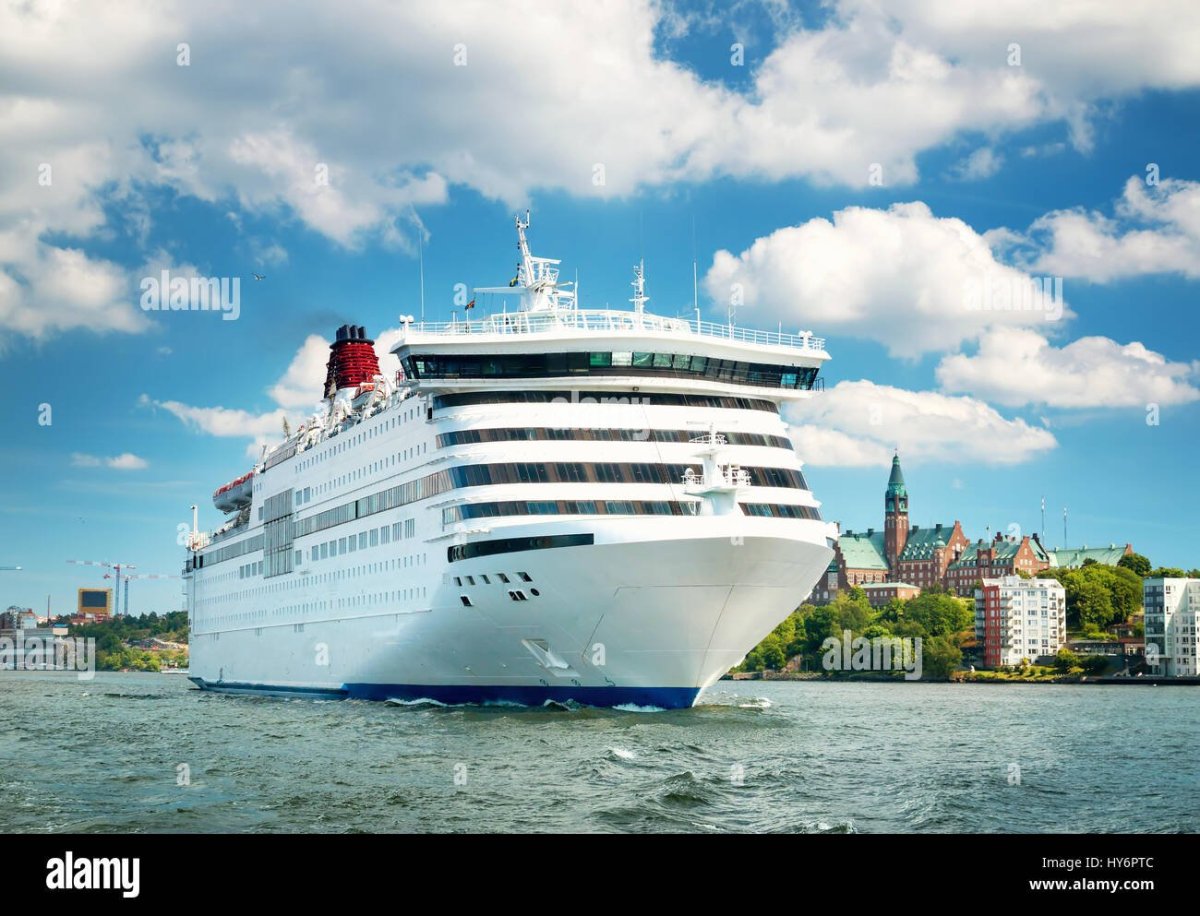 Круизный лайнер Хельсинки Стокгольм