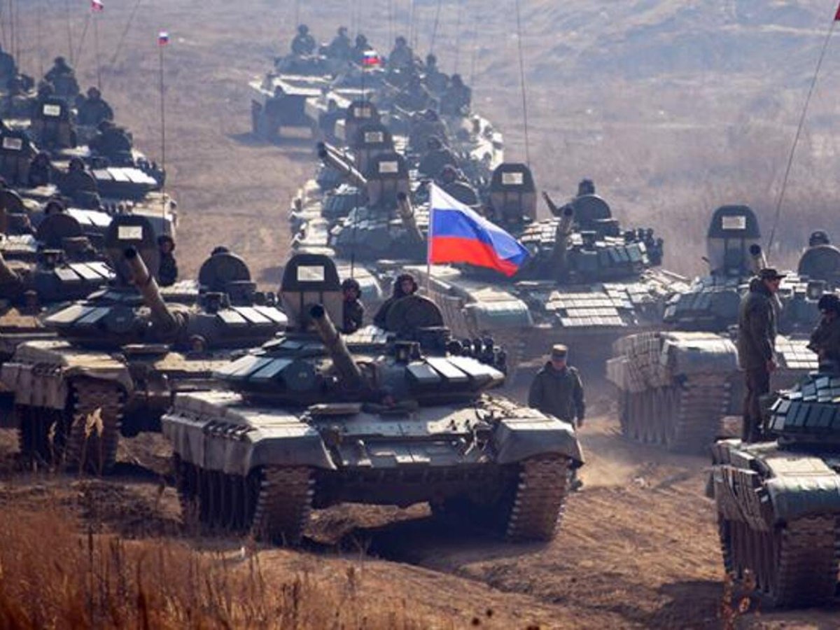 Много российских танков