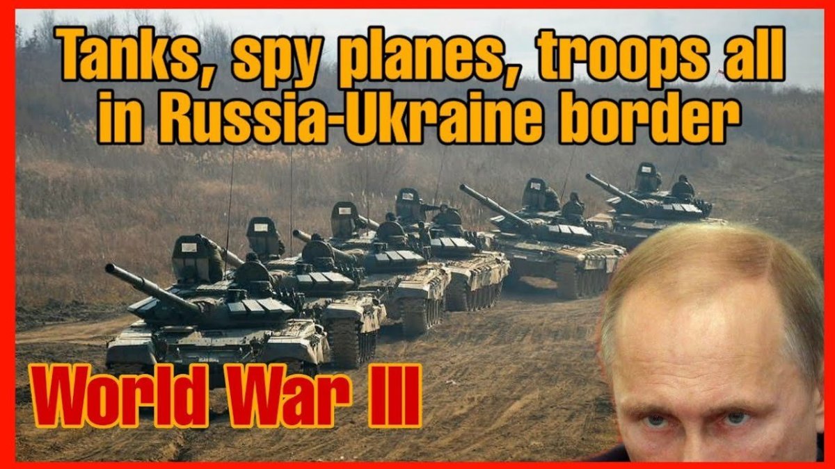 Колонна танков т 90