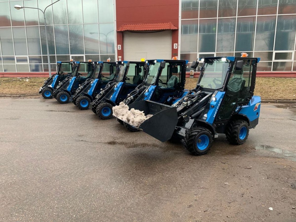 Мини погрузчик трансформер