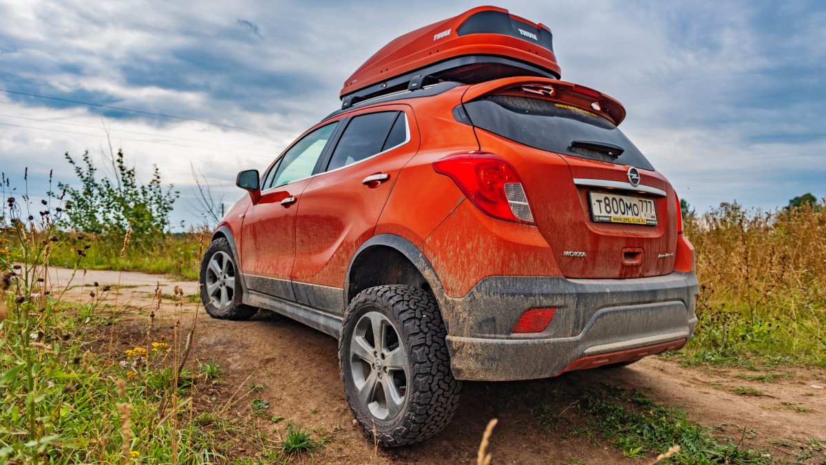 Опель Мокка оффроуд