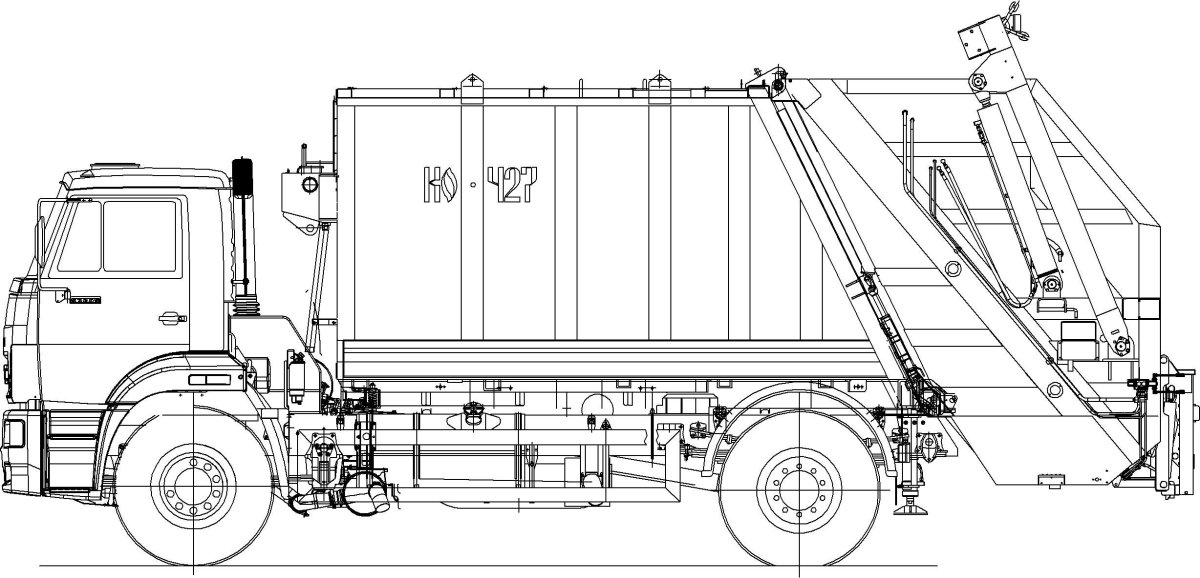 КАМАЗ 65115 ко-427-01