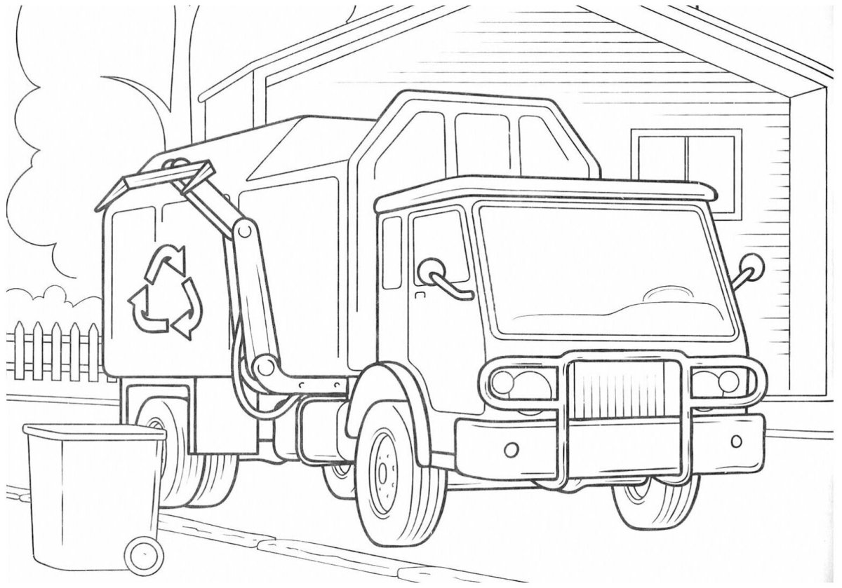 Раскраски. Транспорт