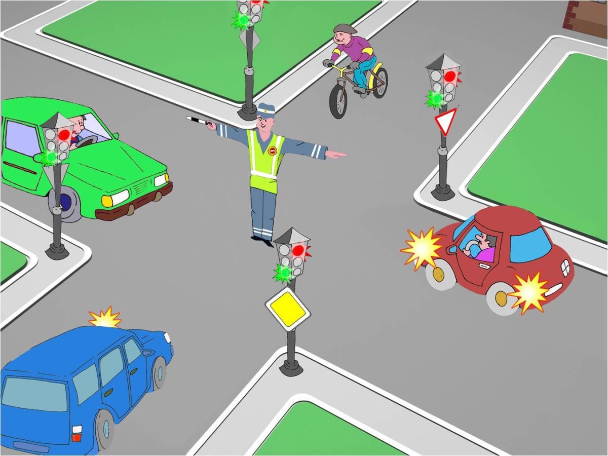 ПДД 2020 нерегулируемый перекресток