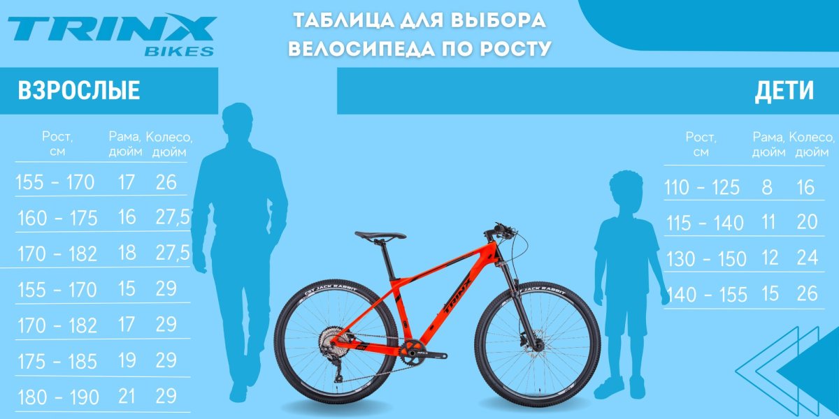 Велосипед на рост 140