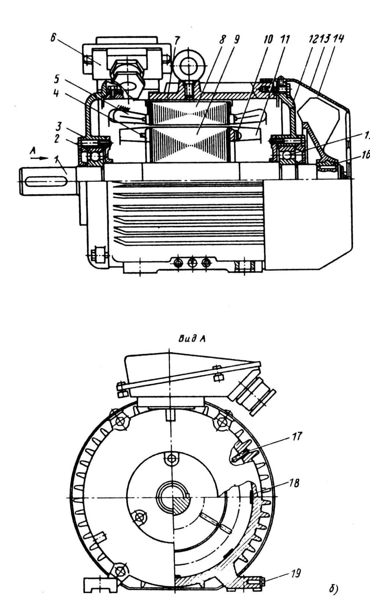 Электродвигатель серии 4а