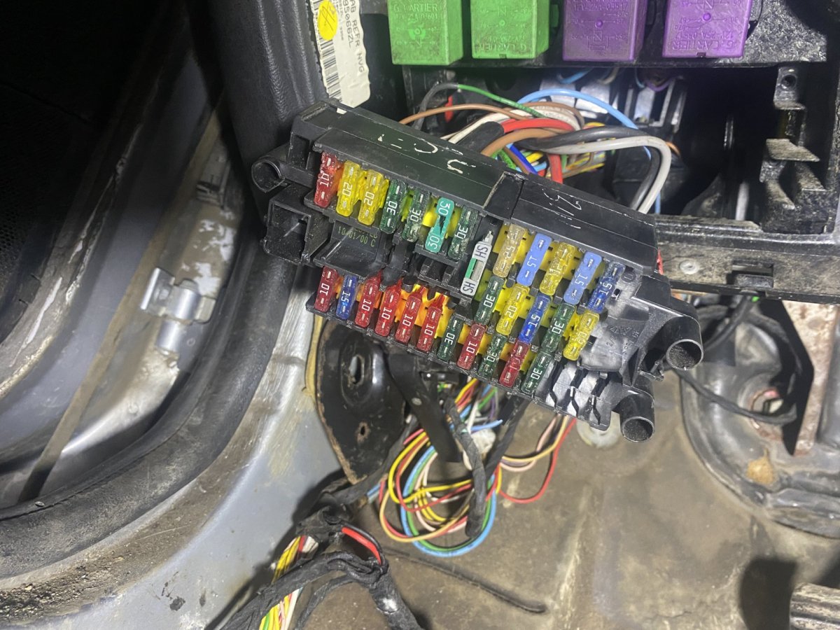 Пежо 306 предохранители