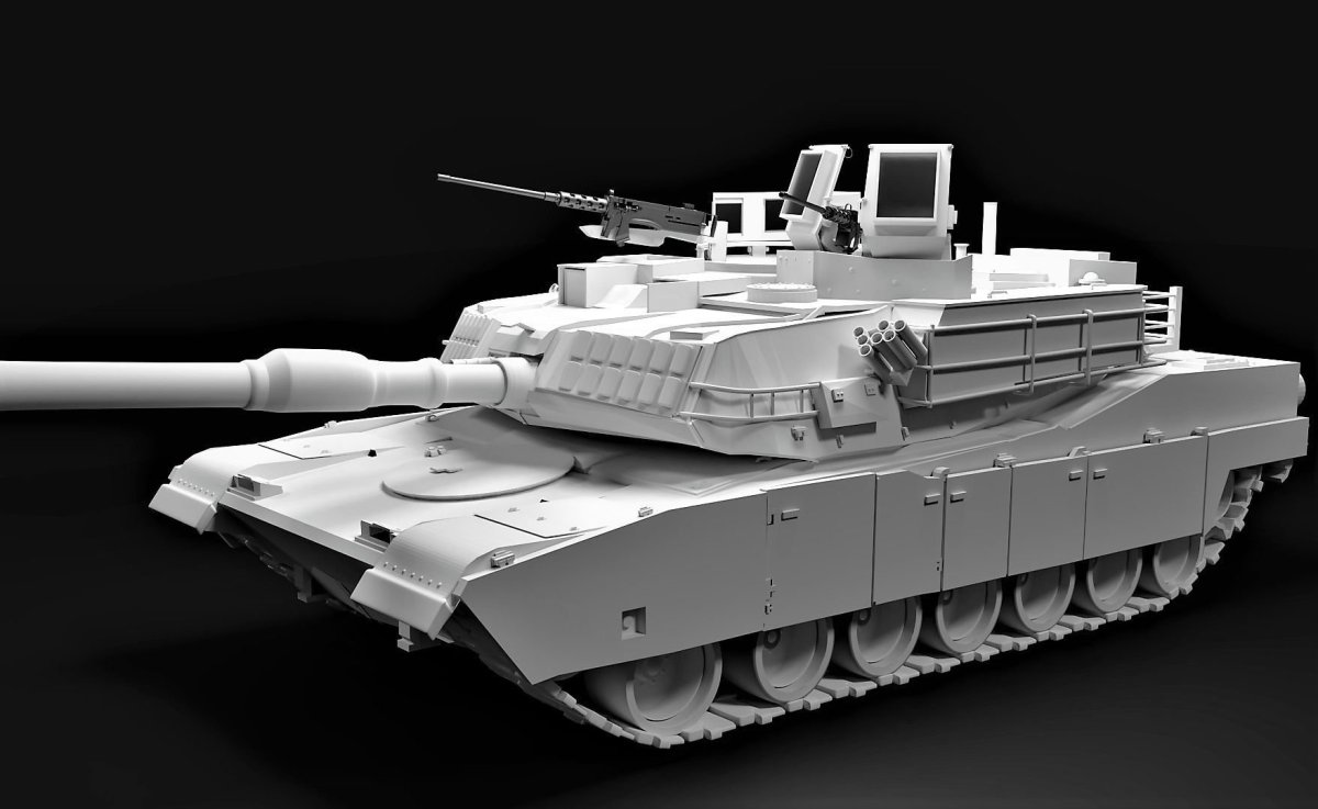 Abrams m1a2 3d